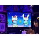 Random stuff plays on the televisions