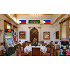 Front view of arcade