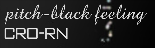 pitch-black feeling