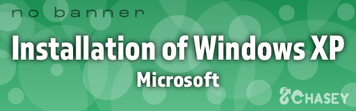 Installation of Windows XP