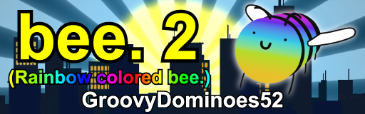 bee. 2 (Rainbow colored bee.)
