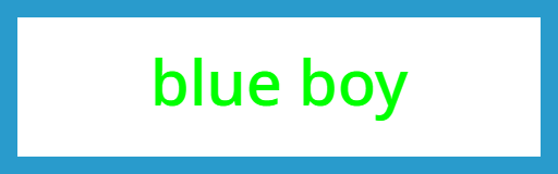 blue boy