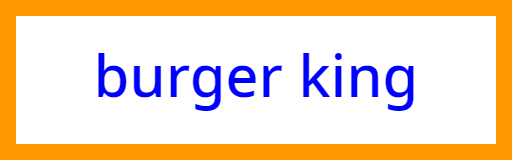 burger king
