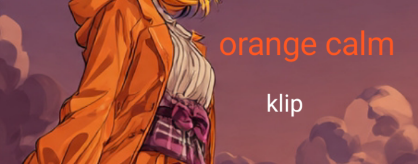Orange calm