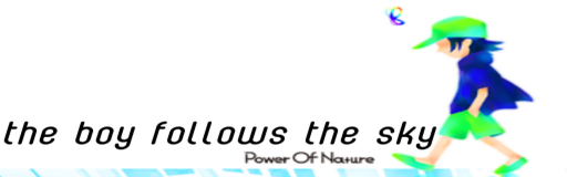 the boy follows the sky