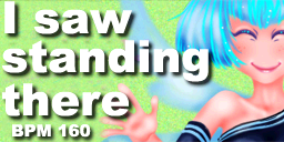I saw standing there