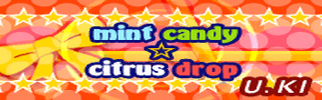 mint candy citrus drop