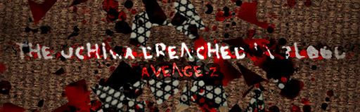 The Uchiwa Drenched in Blood