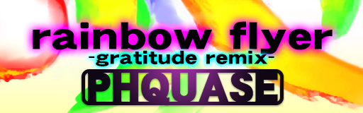 rainbow flyer -gratitude remix-