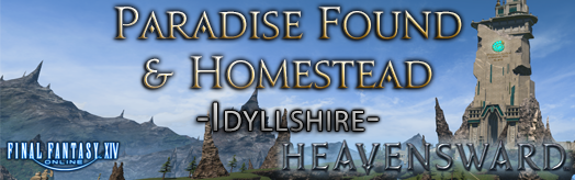 Final Fantasy XIV - Paradise Found & Homestead