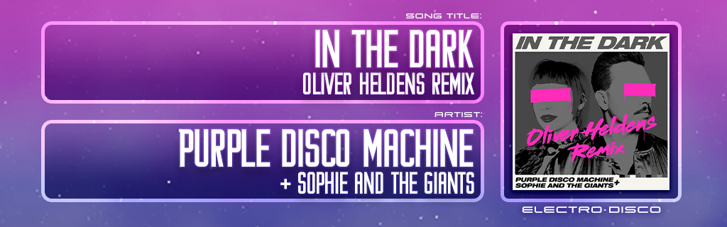 IN THE DARK (Oliver Heldens Remix)