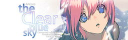 the clear blue sky