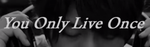 You Only Live Once
