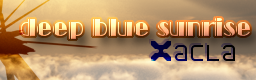 deep blue sunrise