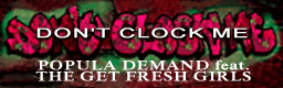 DON'T CLOCK ME