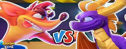 Crash & Burn (Crash Bandicoot vs Spyro)