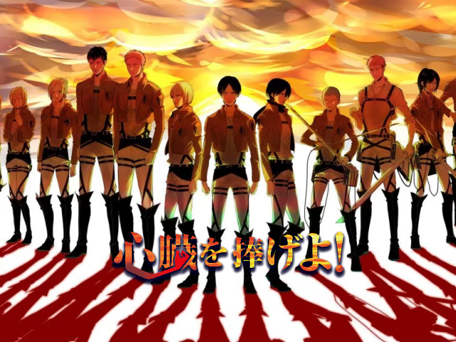 Stream Shingeki No Kyojin/ Attack on Titan - Shinzou wo Sasageyo