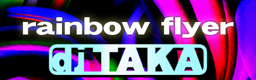 rainbow flyer