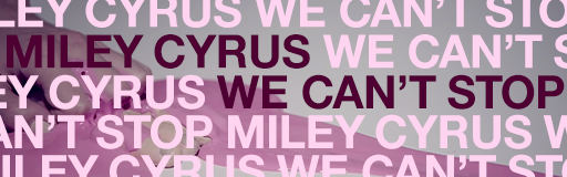 We Can't Stop