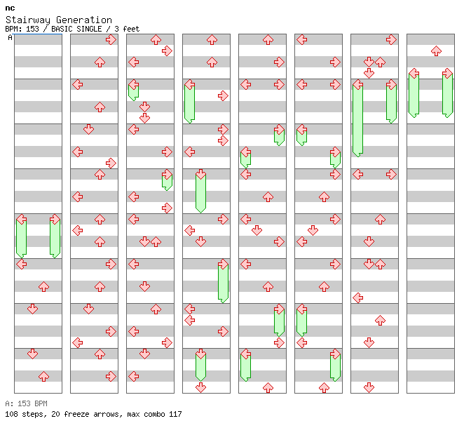 Stairway Generation / 4 / BASIC