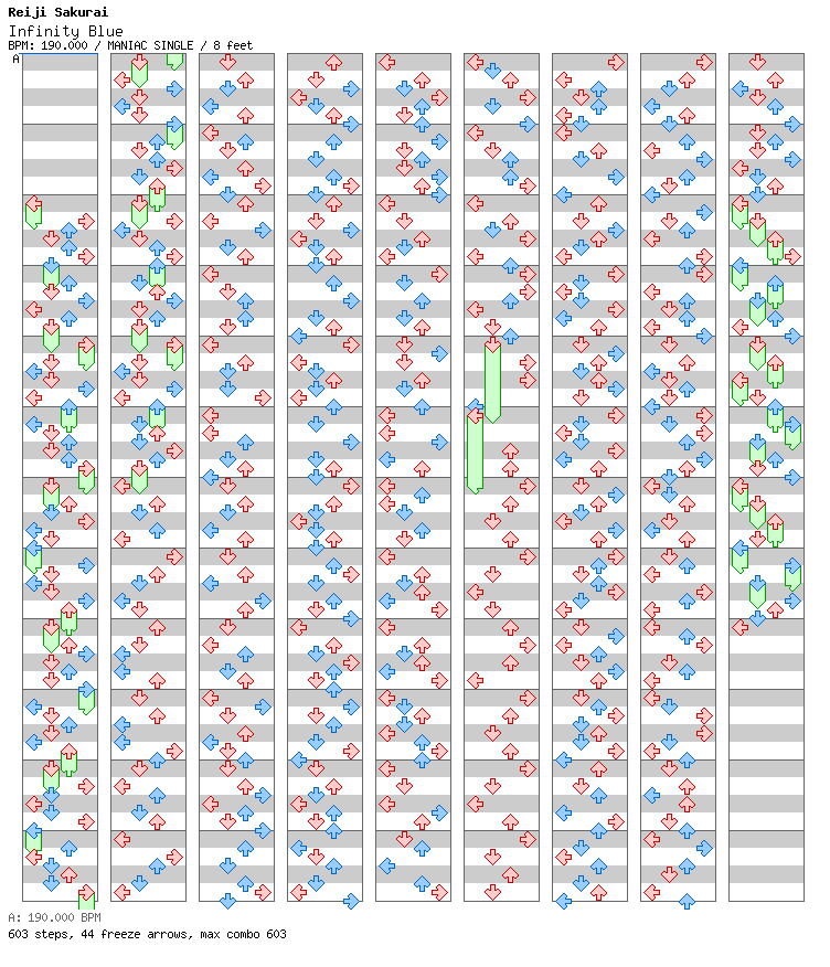 [Round 1]Infinity Blue / 4 / MANIAC