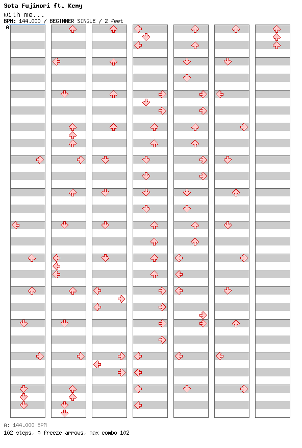 [Final Round] with me / 4 / BEGINNER