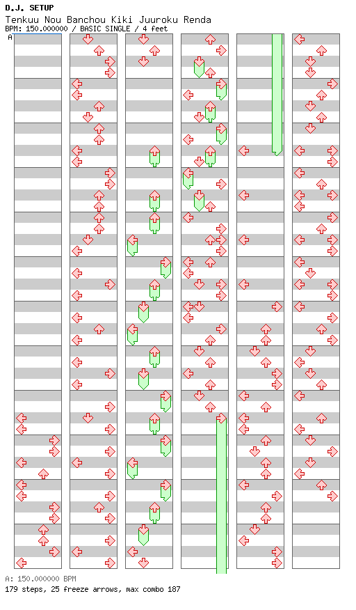 [Week 4] - Tenkuu nou banchou kiki juuroku renda / 4 / BASIC