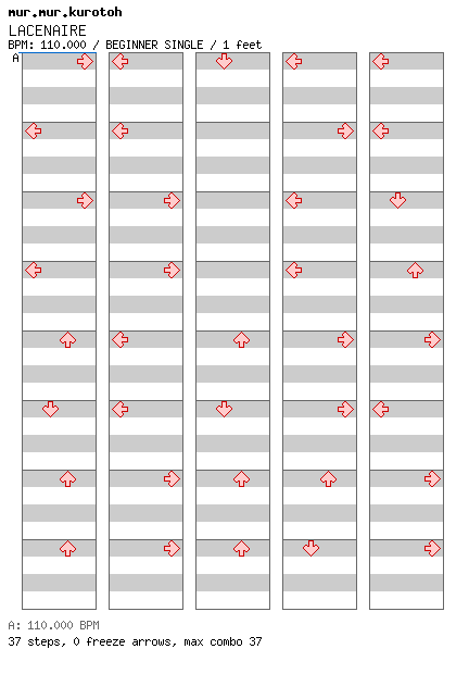 LACENAIRE / 4 / BEGINNER
