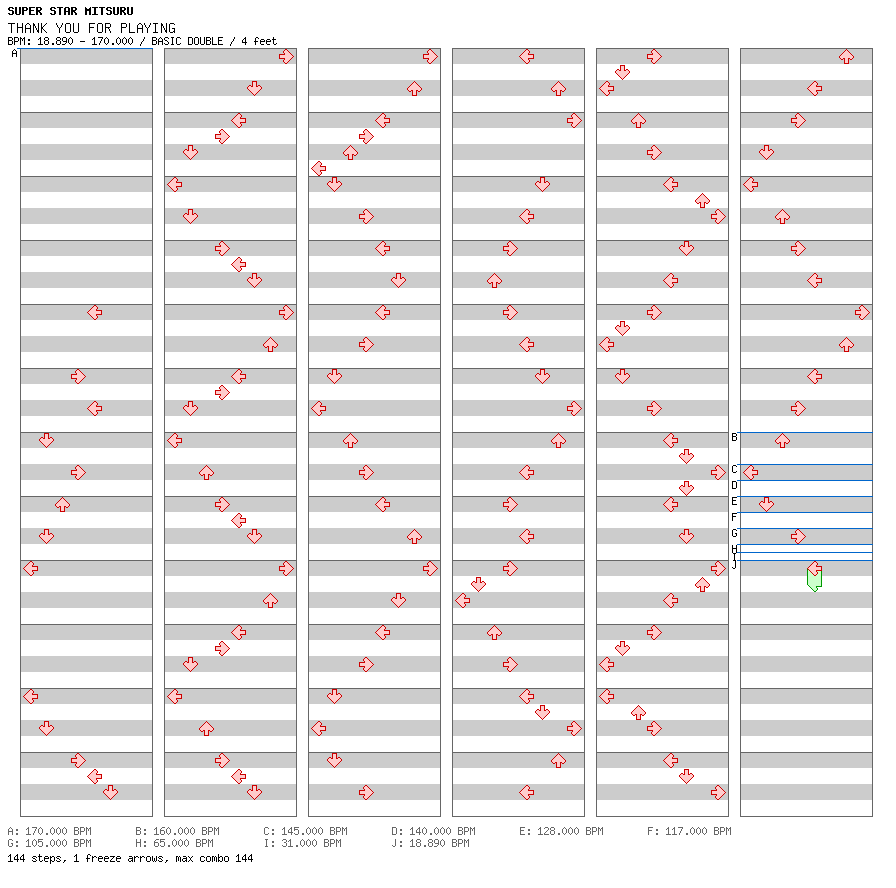 THANK YOU FOR PLAYING / 8 / BASIC