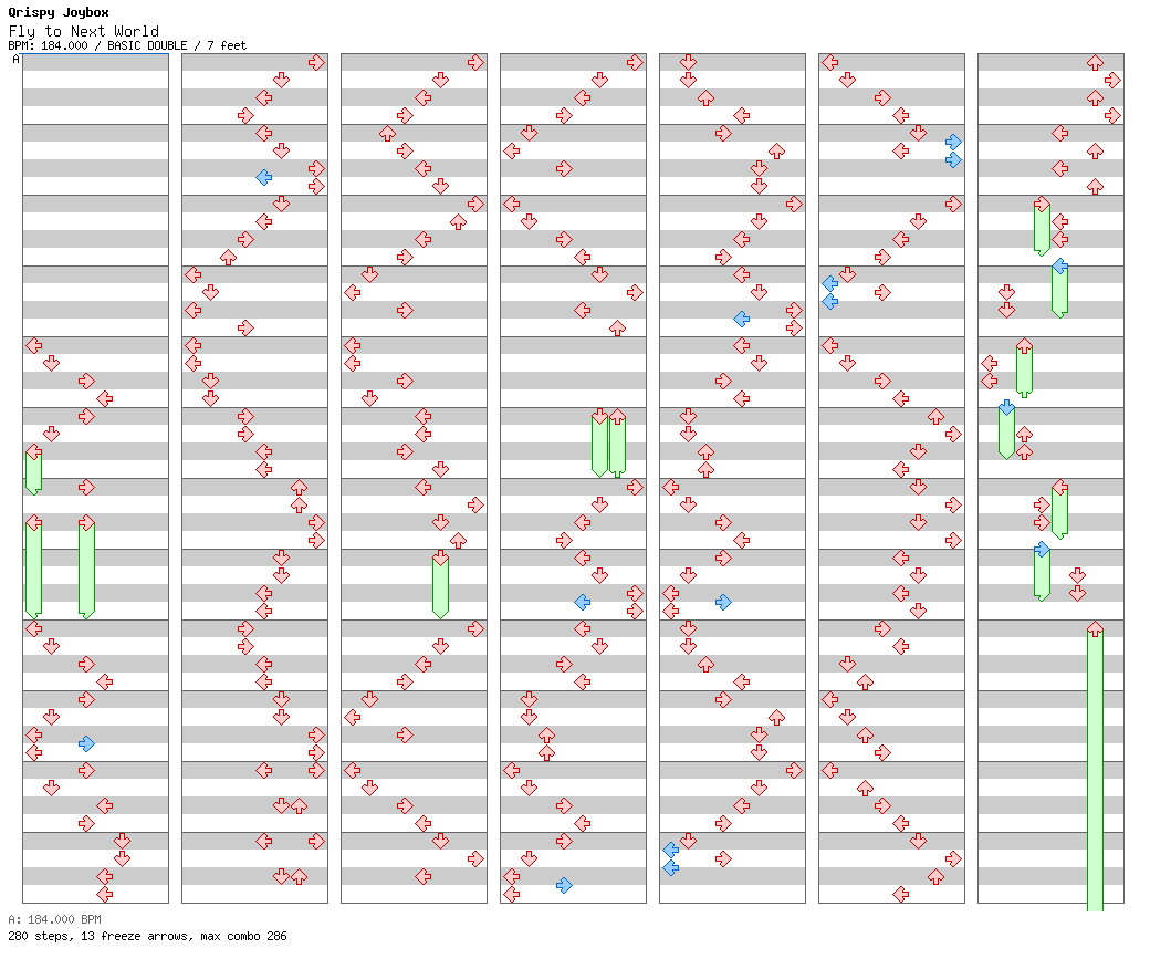 Fly to Next World / 8 / BASIC