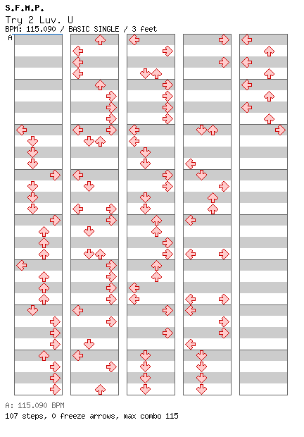 Try 2 Luv. U (with LET THEM MOVE's steps) / 4 / BASIC