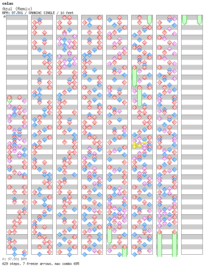 [ROUND 10] - Azul (Remix) / 4 / SMANIAC