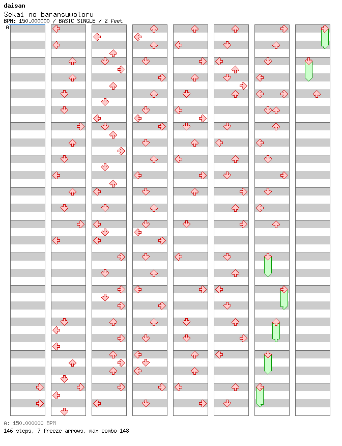 [Moon Runes] - Sekai no Baransuwotoru / 4 / BASIC