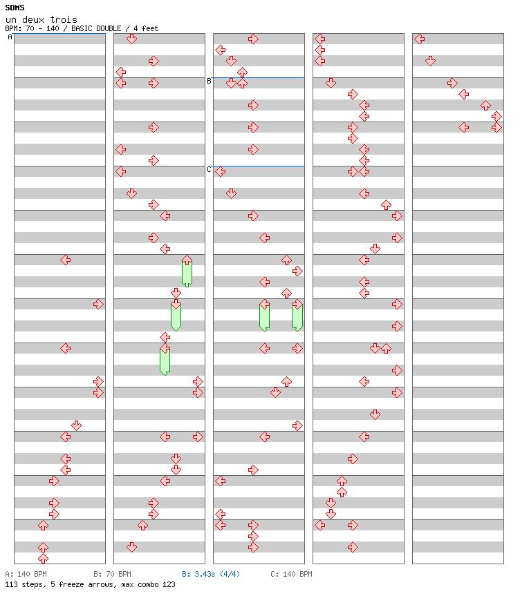 un deux trois / 8 / BASIC