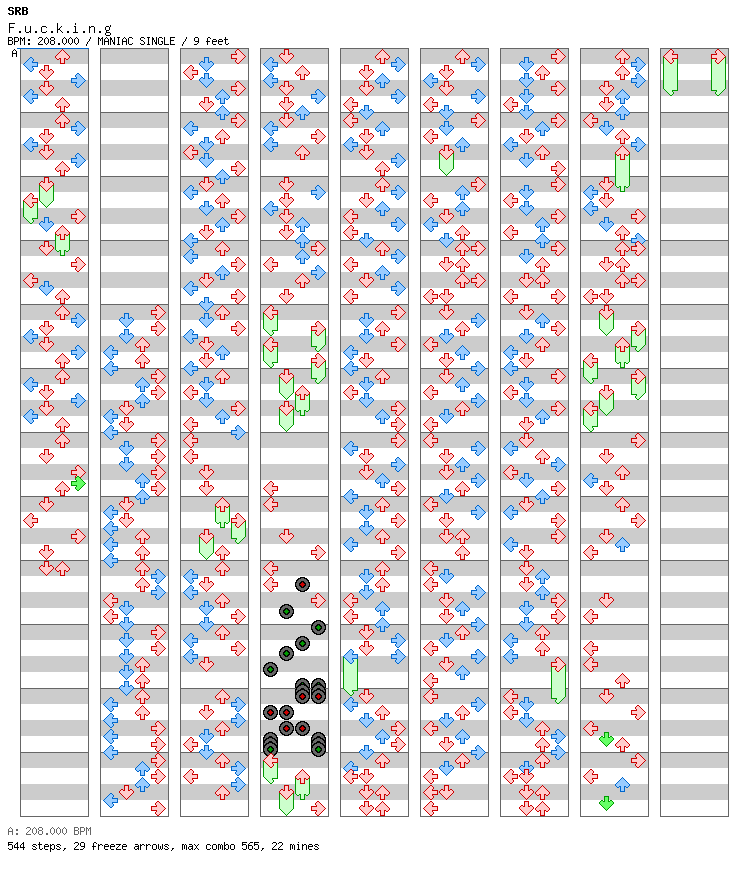 [You Won't See This in DDR III] - F.u.c.k.i.n.g / 4 / MANIAC