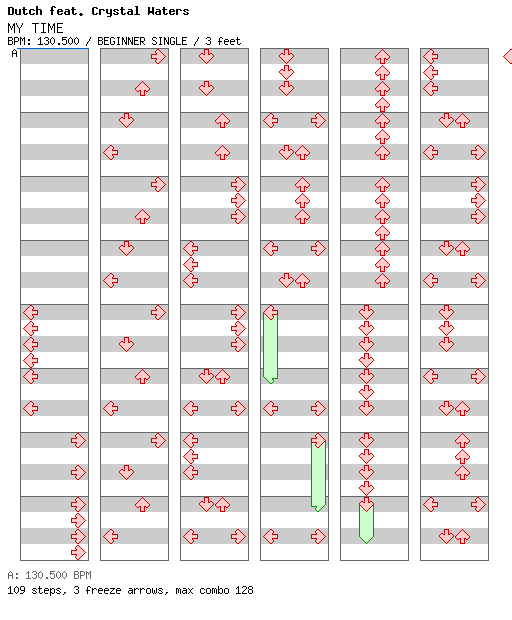 MY TIME / 4 / BEGINNER