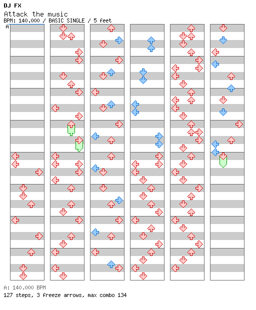 Attack the music / 4 / BASIC