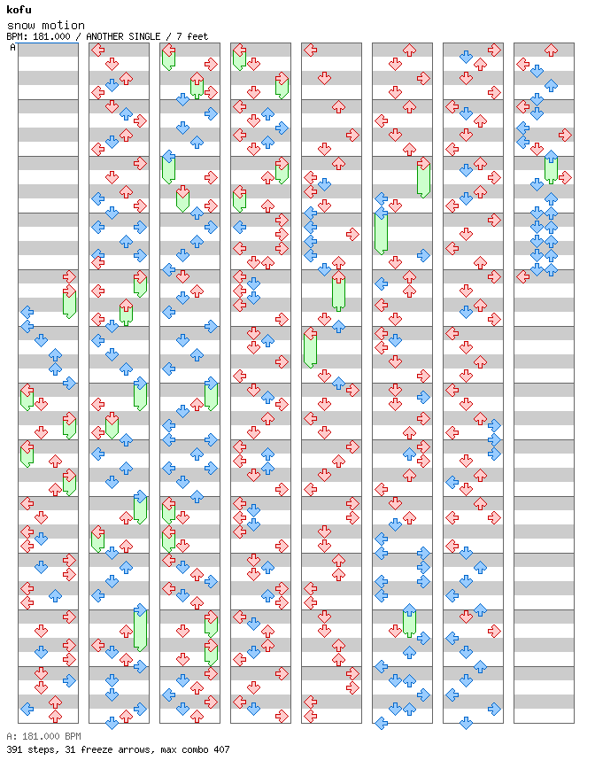 [Qualifier Singles & Doubles] - snow motion / 4 / ANOTHER