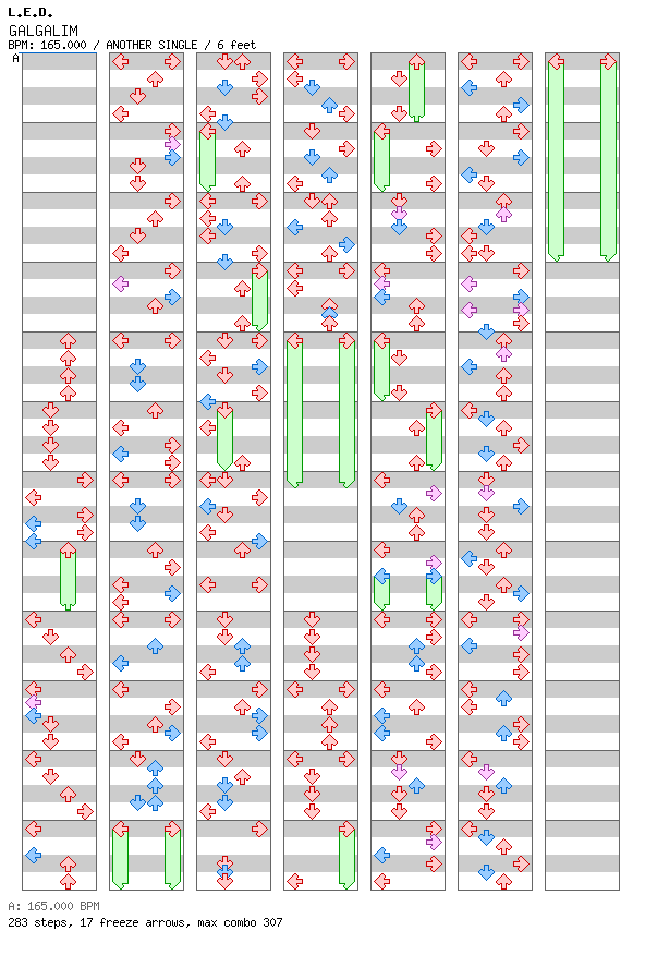 [Round 1 Singles] - GALGALIM / 4 / ANOTHER