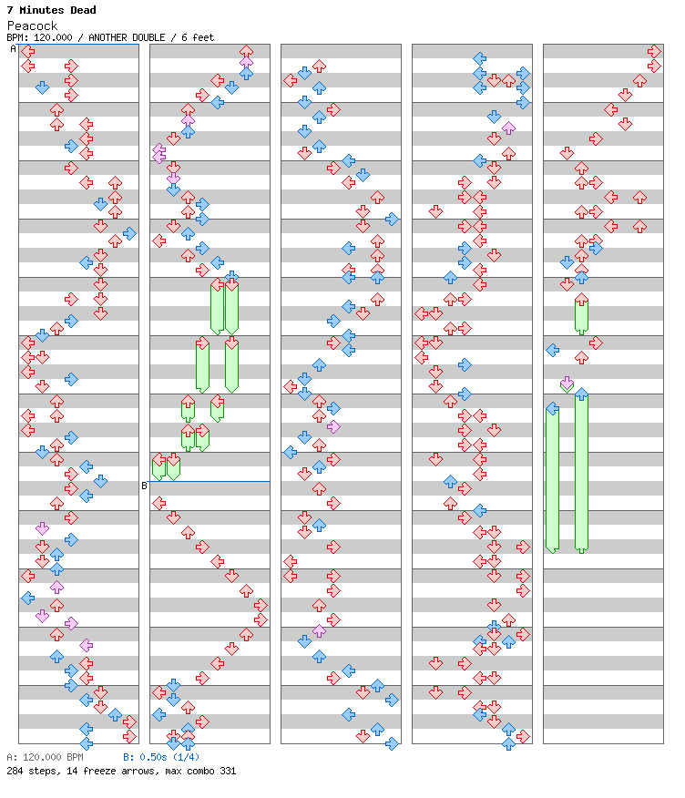 [Round 1 Singles] - Peacock / 8 / ANOTHER