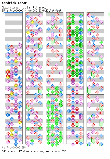 [Round 1 Singles] - Swimming Pools (Drank) / 4 / MANIAC