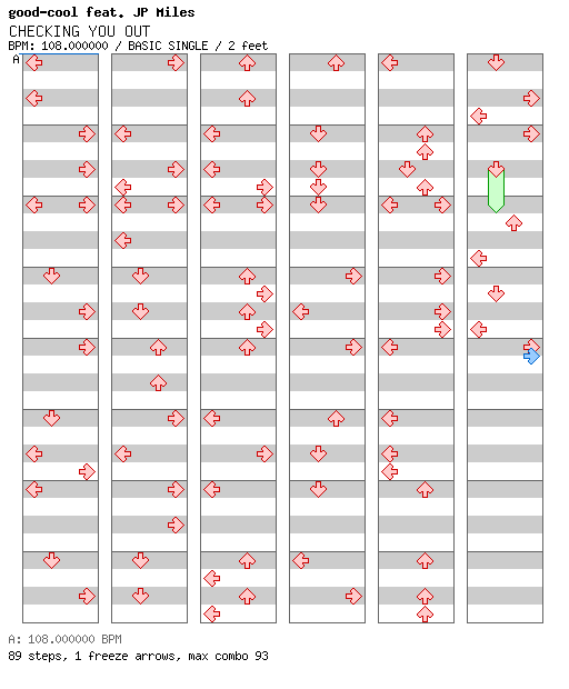 [Round 1 Singles] - CHECKING YOU OUT / 4 / BASIC