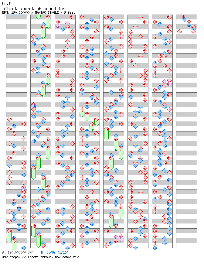 [Round 1 Singles] - athletic meet of sound toy / 4 / MANIAC