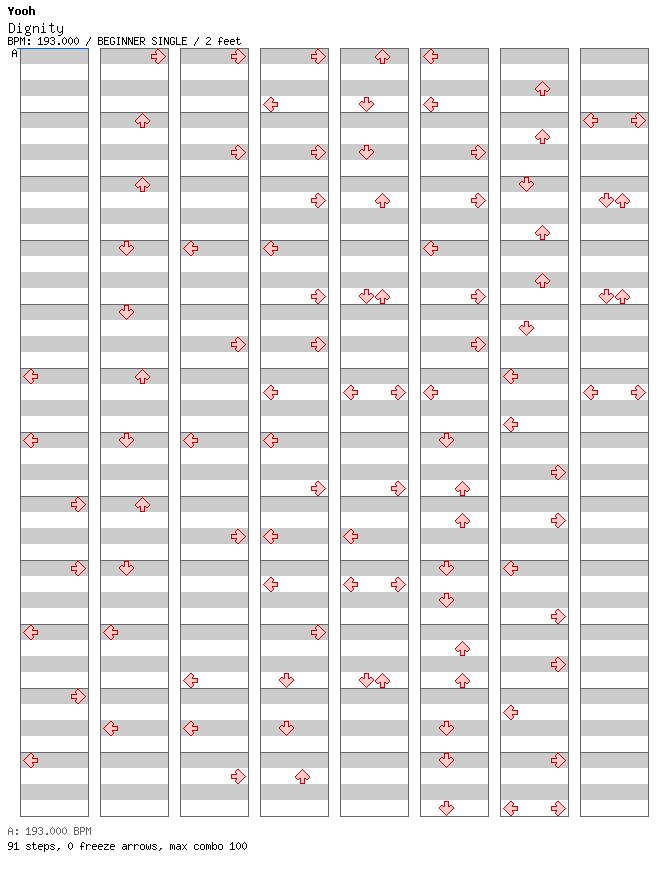 [Round 1 Singles] - Dignity / 4 / BEGINNER