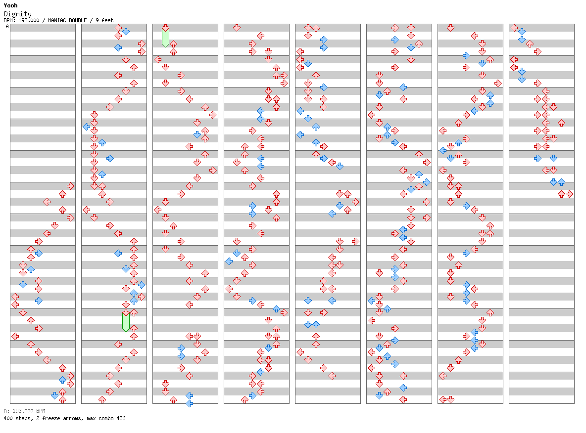 [Round 1 Singles] - Dignity / 8 / MANIAC