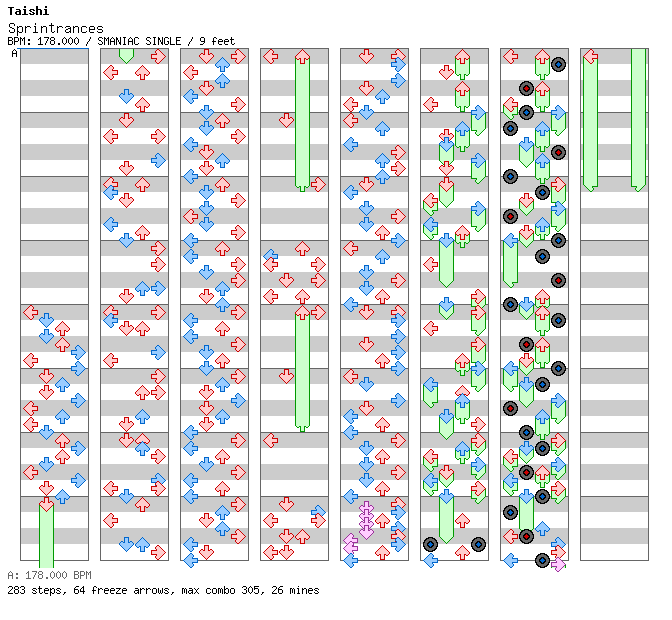 [Round 1 Singles] - Sprintrances / 4 / SMANIAC