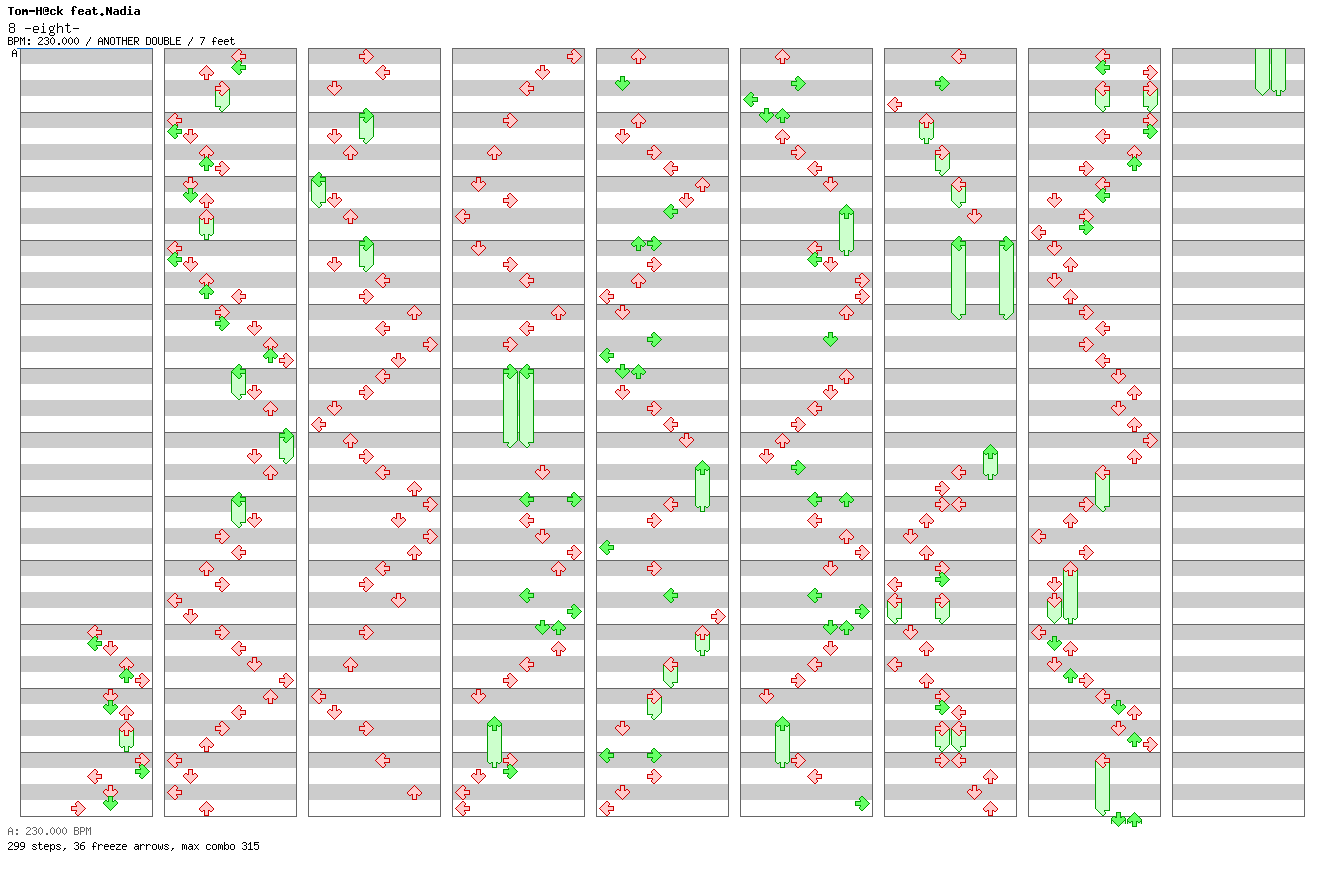 [Round 1 Doubles] - 8 -eight- / 8 / ANOTHER