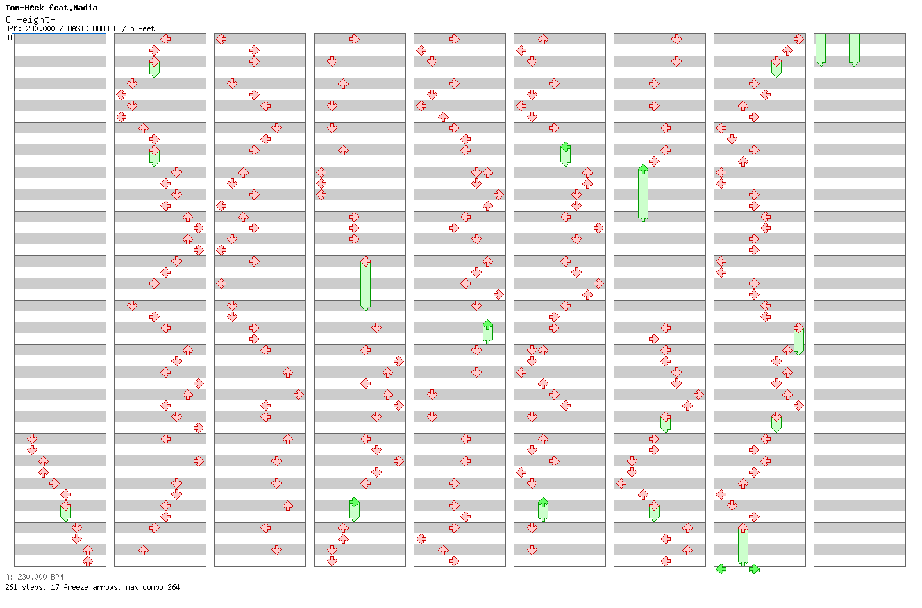 [Round 1 Doubles] - 8 -eight- / 8 / BASIC