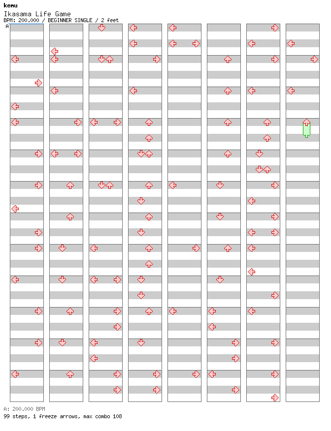 [Round 2 Doubles] - Ikasama Life Game / 4 / BEGINNER