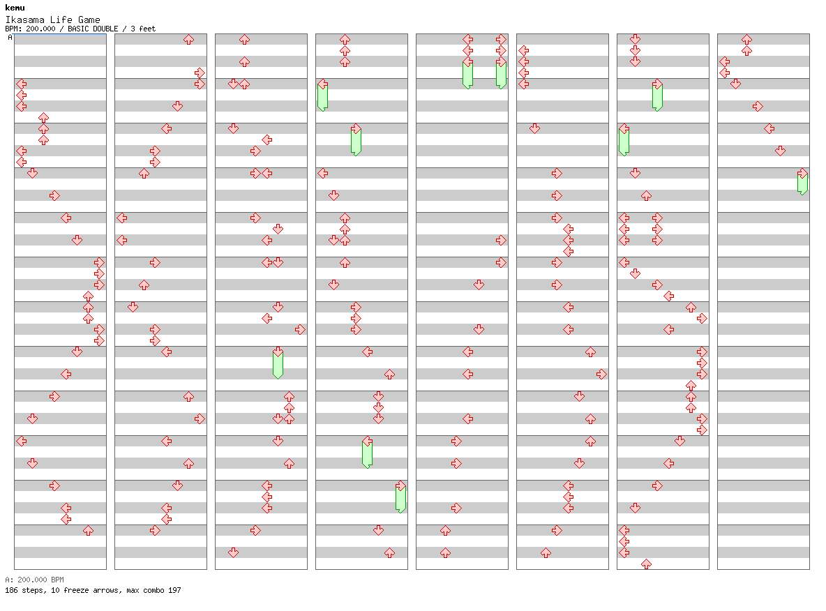 [Round 2 Doubles] - Ikasama Life Game / 8 / BASIC